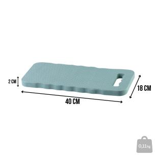Podkładka pod kolana, pianka EVA, do prac ogrodowych i warsztatowych, 400x180x20 mm