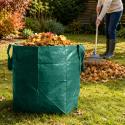 Worek na liście i odpady ogrodowe PE, 100 l, 45x45x50 cm, 2 uchwyty, odporny na rozdarcia, maks. 20 kg