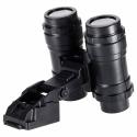 Zestaw żołnierza militarny hełm walkie talkie lornetka latarka