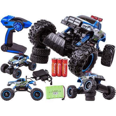 Samochód Auto Rock Crawler 1:14 2.4GHz 4WD Niebieski