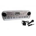 Organki Keyboard 54 Klawisze Mikrofon Zasilacz  Edukacyjne zabawki MQ-5407-KJA 4